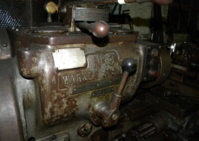 0 Warner & Swasey #3 Turret Lathe Number 3