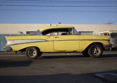 1957 Chevrolet Bel Air Chrome Yellow