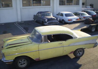 1957 Chevrolet Bel Air Chrome Yellow