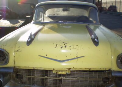 1957 Chevrolet Bel Air Chrome Yellow