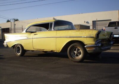 1957 Chevrolet Bel Air Chrome Yellow