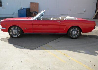 1966 Ford Mustang Convertible Spokes