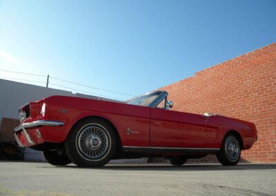 1966 Ford Mustang Convertible Spokes