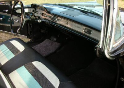 1958 Chevrolet Black Impala Hardtop